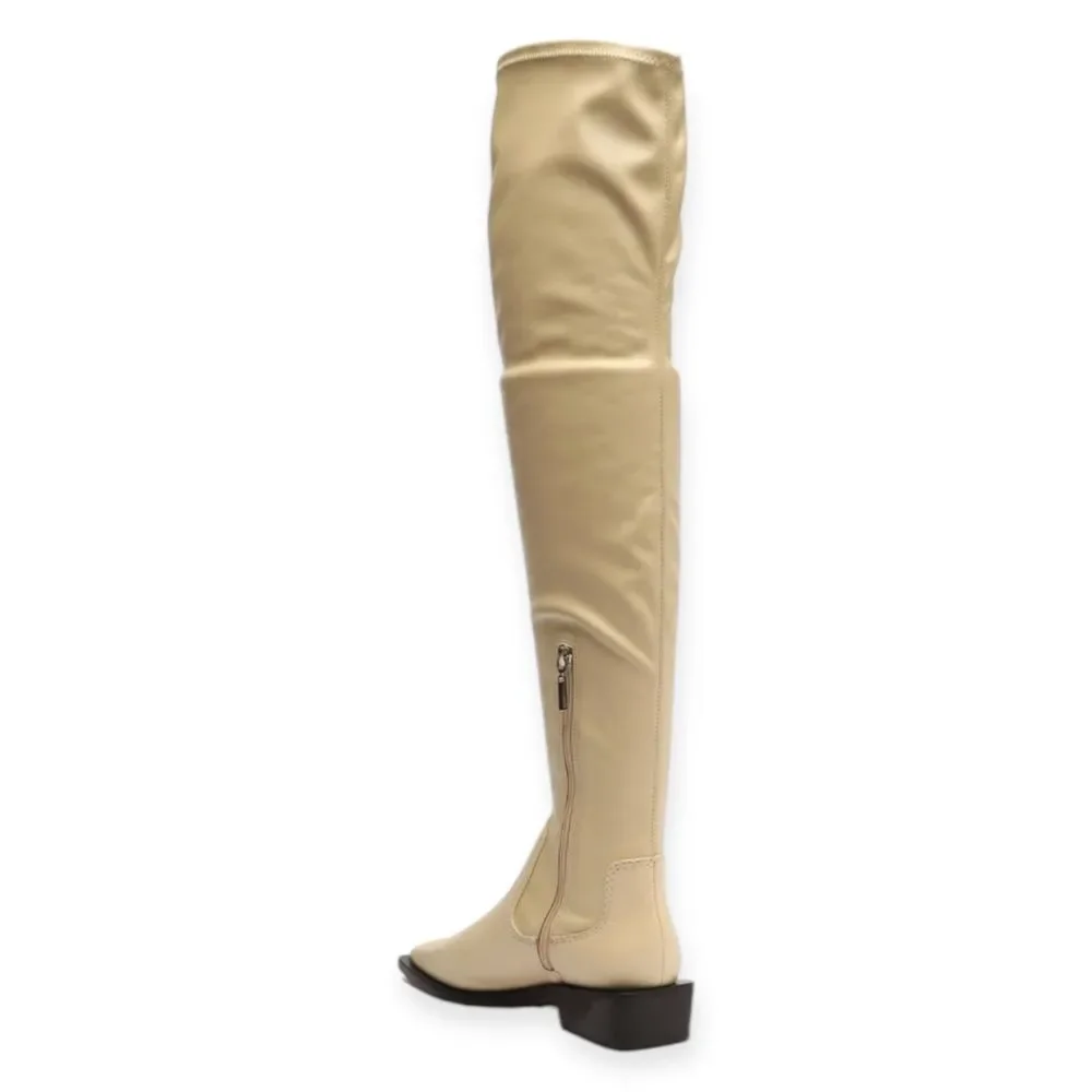 Women's Guily Up Leather Over Knee Boot NEW SIZE 9 Nappa Leather Anthropologie‎